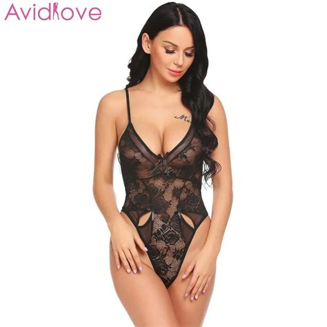 Buy Avidlove Women Bodystocking Sexy Costumes Teddy