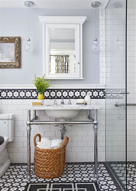 21 Pretty Bathroom Backsplash Ideas Ranging From Tile To Wallpaper