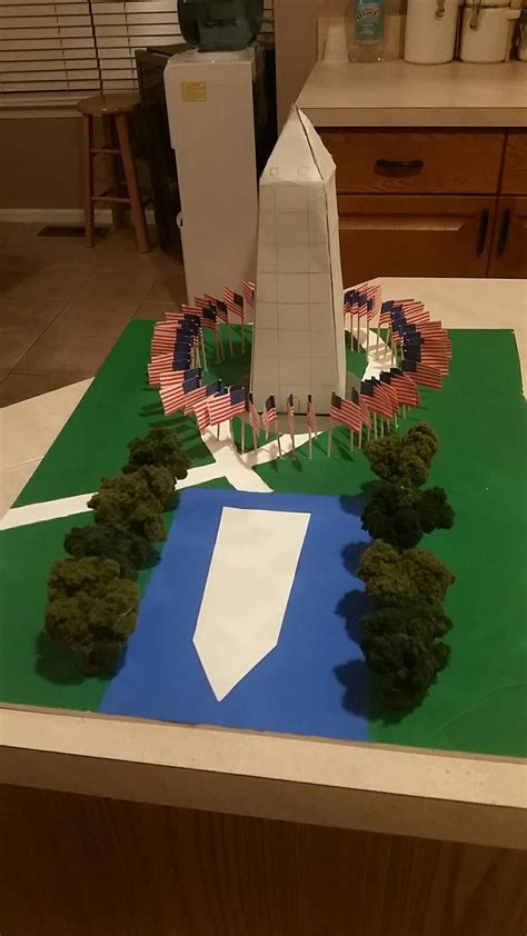 3d School Project Of The Washington Monument Washington Monument