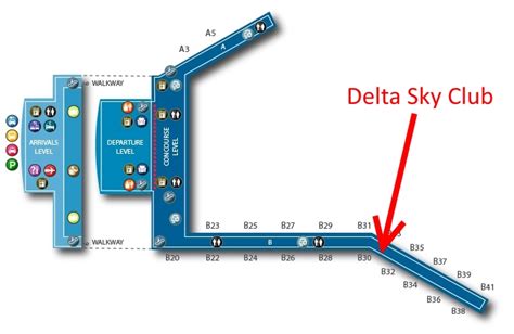 Jfk Terminal Map Delta