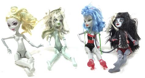 lot disney barbie monster high poseable dolls