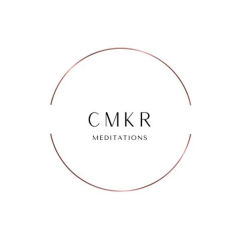 Cmkr Meditations A Podcast On Spotify For Podcasters