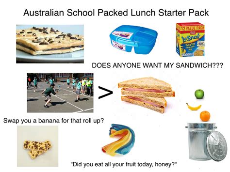Australian School Packed Lunch Starter Pack Rstarterpacks