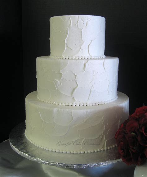 Raspaw Simple Buttercream Wedding Cake Ideas