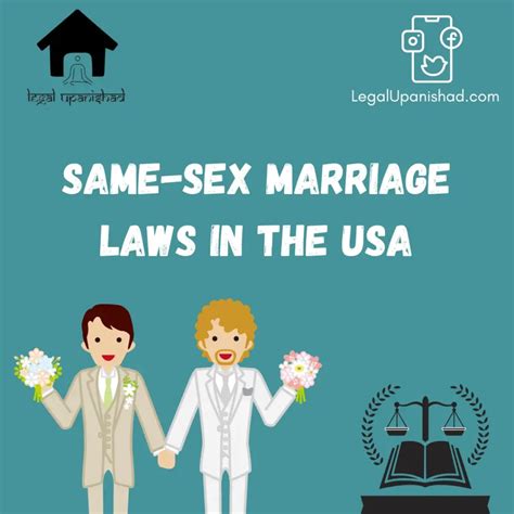 Same Sex Marriage Laws In The Usa Legal Upanishad