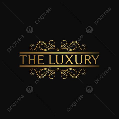 Golden Luxury Logo Vector Art Png Logo Luxury With Golden Color Logo