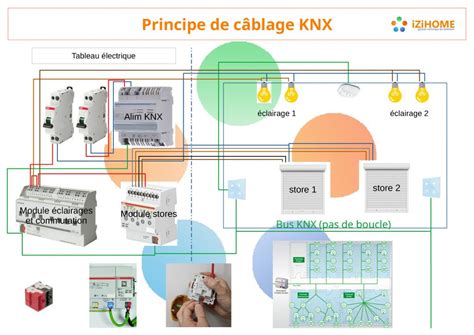 Câblage des installations KNX 1 2 iZiHOME expert domotique et