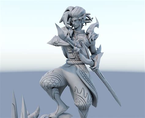 Truth Dragon Yasuo League Of Legends 3d Print Model 3d Model 3d