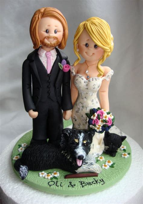 Personalised Bride And Groom On Beach Wedding Cake Topper Etsy