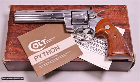Colt Python Stainless 6 In 1983 Wbox