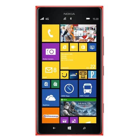 Nokia Lumia 1520 Rouge 4g Achat Smartphone Pas Cher Avis Et Meilleur