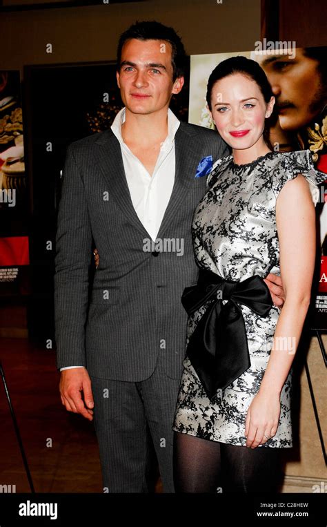 Emily Blunt And Rupert Friend Los Angeles Premiere Of The Young