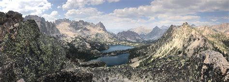 Worth The Hike You Can See The Teeth Of The Saw Sawtooth Mountains