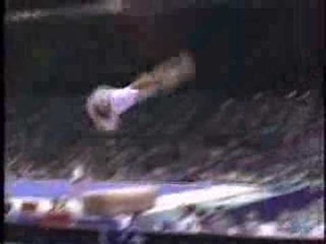 Welcome to the 1st annual dominique moceanu gymnastics center invitational! Dominique Moceanu - 1996 Olympics AA - Vault 2 - YouTube