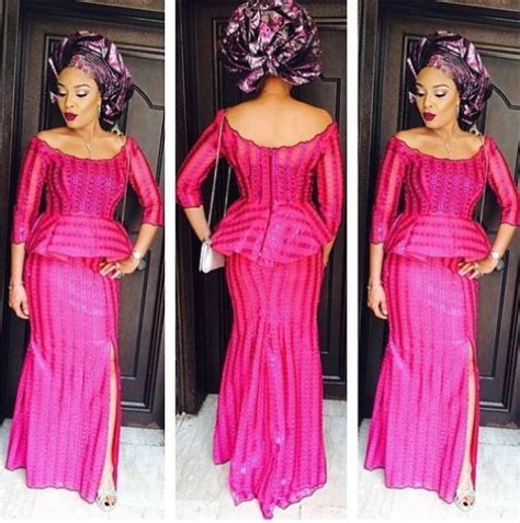 You Will Love These Amazing Pink Aso Ebi Styles Fashionist Now