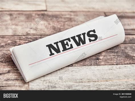 News Folded Newsletter Image And Photo Free Trial Bigstock