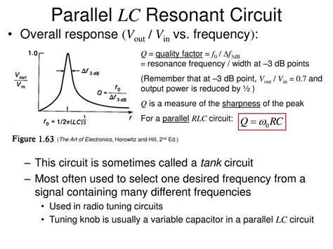 Ppt Parallel Lc Resonant Circuit Powerpoint Presentation Free