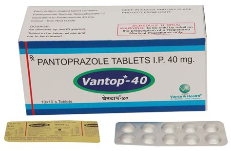 Pantoprazole At Best Price In Hyderabad Telangana From Vance Health Pharmaceuticals Pvt