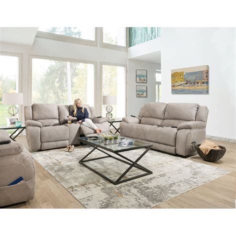 Homestretch Explorer Dc291 Casual Double Reclining Sofa With Pillow Top Arms Standard