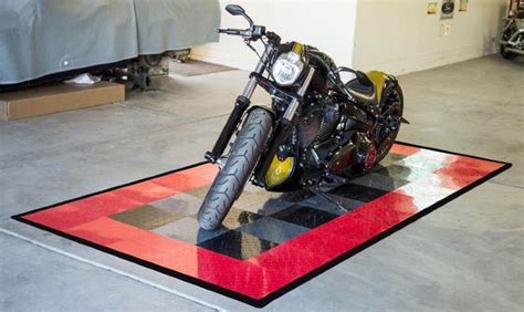 We List The Best Motorcycle Mats And Parking P For The Garage All