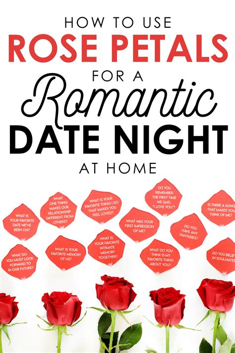 How To Use Rose Petals For A Romantic Date Night The Dating Divas