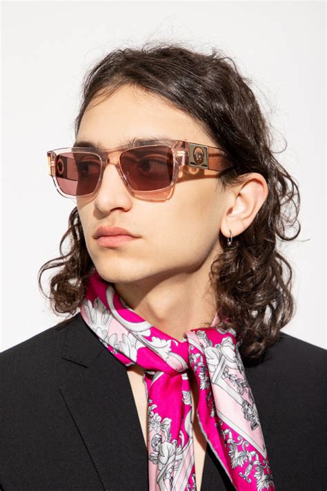 Pink Medusa Head Sunglasses Versace Vitkac Gb