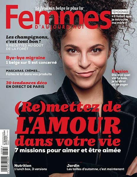 Femmes D’aujourd’hui 26 Septembre 2019 No 4464 Download Pdf Magazines French Magazines