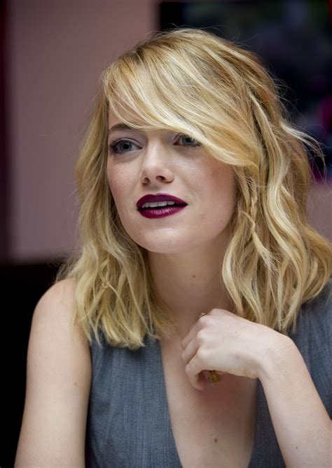 Wallpaper Face Blonde Long Hair Singer Actress Nose Emma Stone