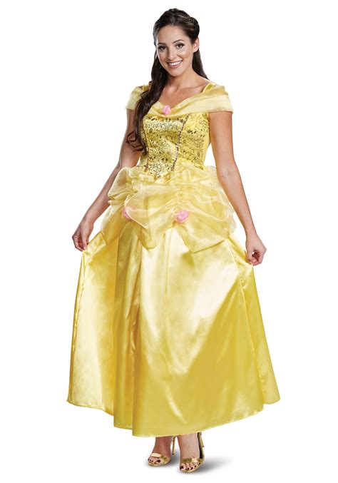 Adult Beauty And The Beast Deluxe Classic Belle Costume
