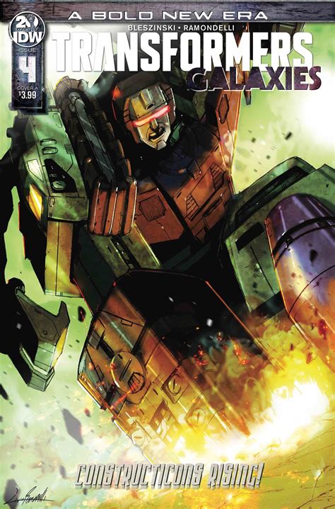 Transformers Galaxies 4 Ramondelli Cover Fresh Comics