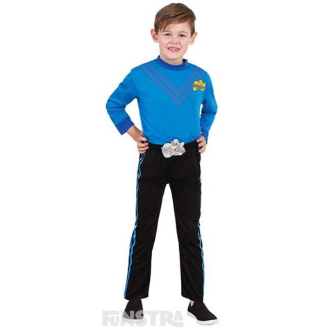 The Wiggles Anthony Dress Up Costume Blue Funstra