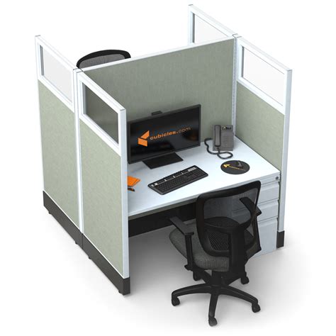 Office Hoteling 53 High Unpowered Hoteling Workstations 53h 2pack