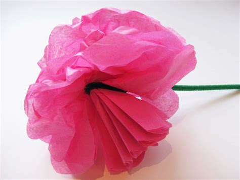 Easy Tissue Paper Flowers Diy