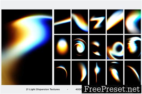 21 Light Dispersion Textures V6hmh5t