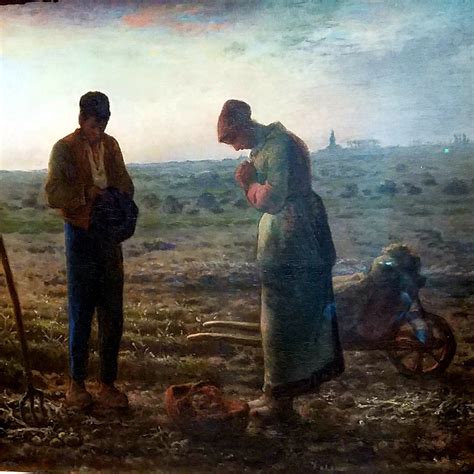 The Angelus Is An Oil Painting By French Painter Jean François Millet
