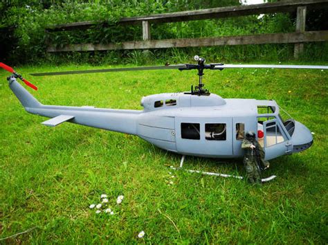 Vario 17 Scale Huey Uh 1d Remote Control Helicopter In Chorley
