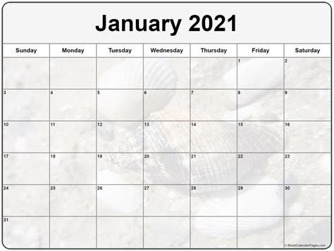 By printing, users only need to click on the 2021 calendar printable you would print will come out per your need when you follow these steps. Collection of January 2021 photo calendars with image filters.