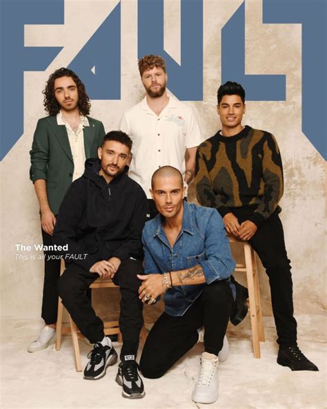 the wanted fault magazine covershoot and interview fault magazine