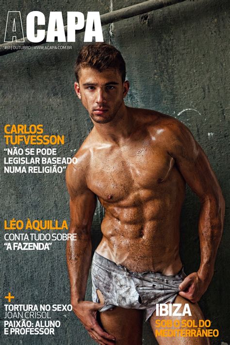 Miguel Ortiz Covers A Capa Magazine Fashionably Male