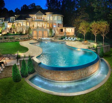 20 Stunning Outdoor Home Swimming Pools With Pictures Dream House