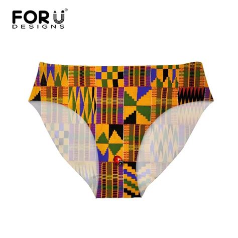 Forudesigns Penties Women Art African Style Prints Womens Underwear