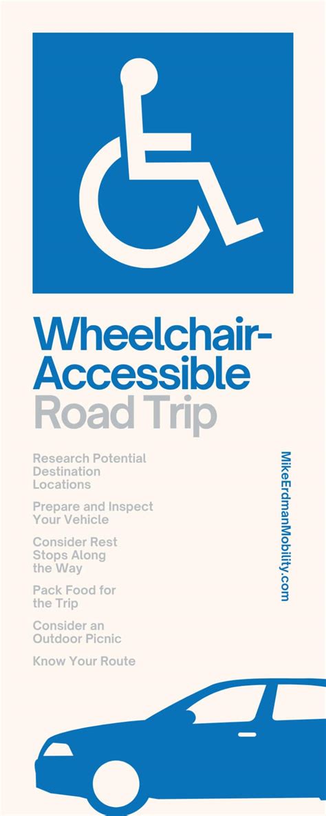 How To Plan A Fun Filled Wheelchair Accessible Road Trip Mike Erdman
