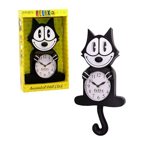 Felix The Cat Motion Clock Ubicaciondepersonascdmxgobmx