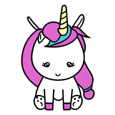 Cute Unicorn Graphic · Creative Fabrica
