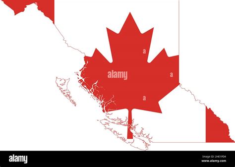 British Columbia Map Vector Hi Res Stock Photography And Images Alamy