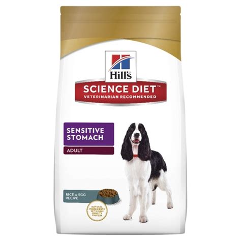 Always seek your veterinarian's advice for your own dog. Canine Adult Sensitive Stomach Dry Dog Food