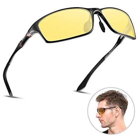 soxick night driving glasses hd night vision glasses for driving anti glare polarized yellow 8