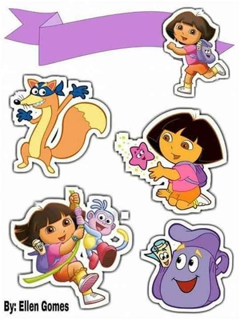 Boots Swiper Dora And Map Dora The Explorer Sticker By Kays