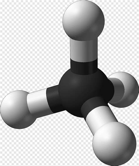 Ball And Stick Model Methane Space Filling Model Chemistry Molecular