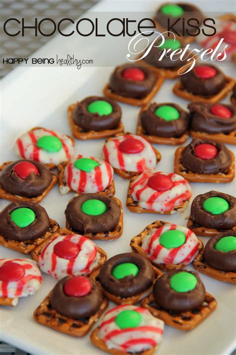 Chocolate Kiss Pretzels A Fun And Easy Christmas Workout Happy
